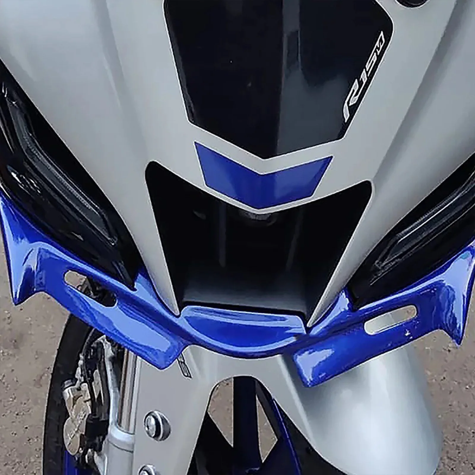 غطاء حماية الجناح الأمامي للدراجة النارية لياماها YZF R15 V4 R15M 2021 2022 2023 ملحقات أجنحة الديكور #6