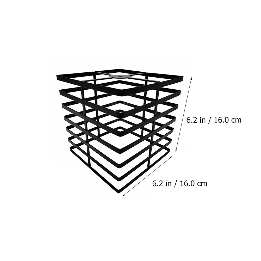 Premium Iron Chandelier Lamp Cover Retro American Style Hanging Light Shade for Home Decor Lampshade Frame Hanging Lampshade