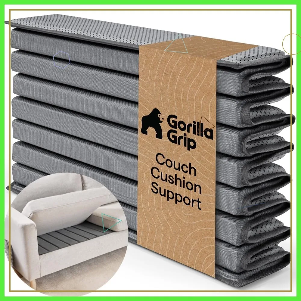 

Heavy Duty Couch Cushion Support Board for Sagging Sofas, 24x78in, Plywood Seat Support, Grey