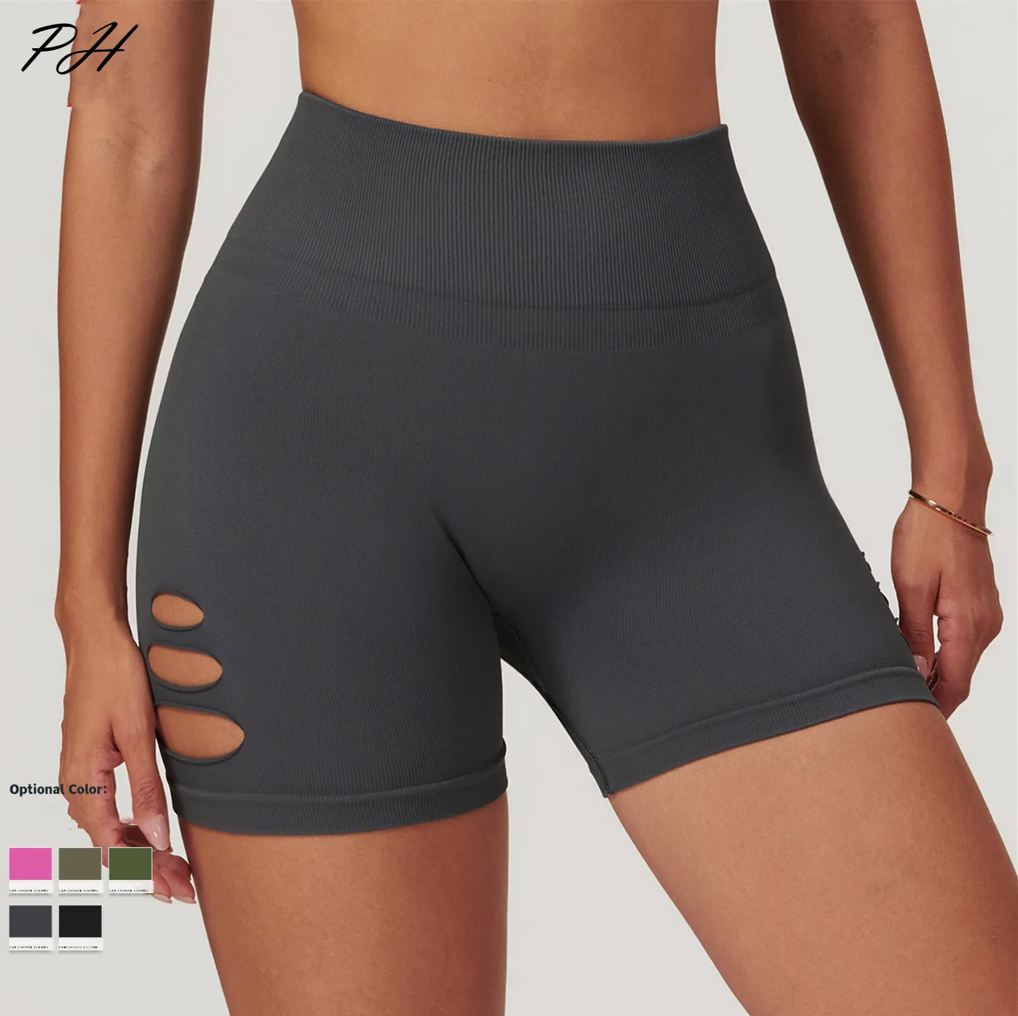 

Women Shorts Seamless Sports Shorts For Cycling Jogging Fitness High Waist Push Up Gym Shorts Leggings Biker Workout Shorts