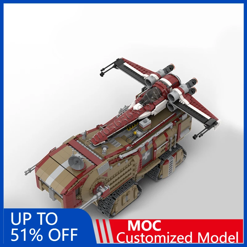 

MOC настроить монстр песчаный гусеничный пассажирский космический корабль строительные блоки модель детские развивающие игрушки «сделай сам» в сборе подарки на день рождения