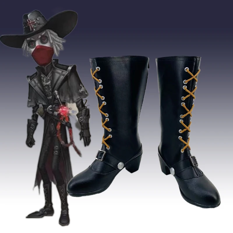 لعبة الهوية كاوبوي غير مناسب أحذية كوسبلاي أحذية كاوبوي كوسبلاي كيفن أيوسو أحذية لكرنفال الهالوماس للبالغين والنساء والرجال