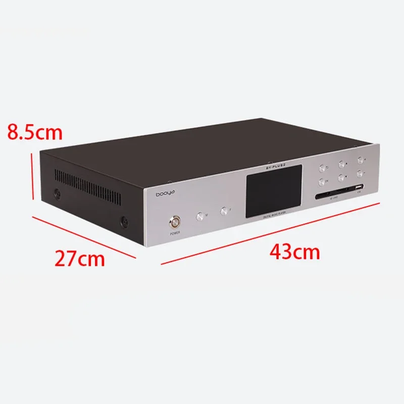 Dual ES9038PRO Digital Audio DSD256 SACD Lossless Decoding Fully Balanced SD Card HDD HIFI Audio Player Bluetooth 5.0 IIS Output images - 6