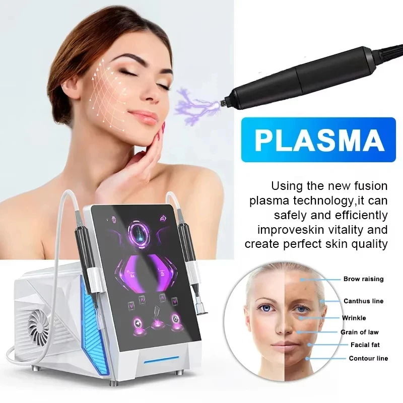 New portable plasma machine that can increase collagen, tighten skin, reduce wrinkles, and remove moles.