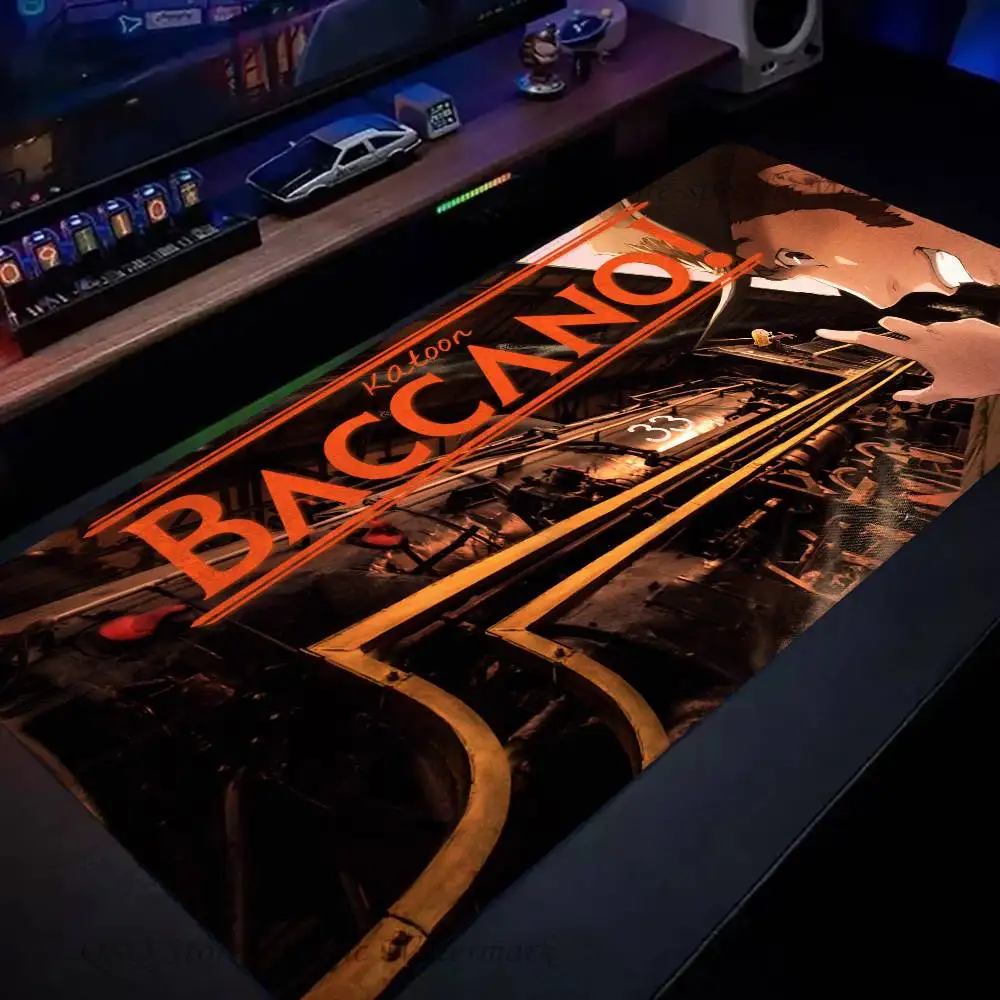 Anime B-BACCANO! Mousepad Non-slip Suitable For Office Computers Laptops E-sports Game Desk Mats XXL Keyboard
