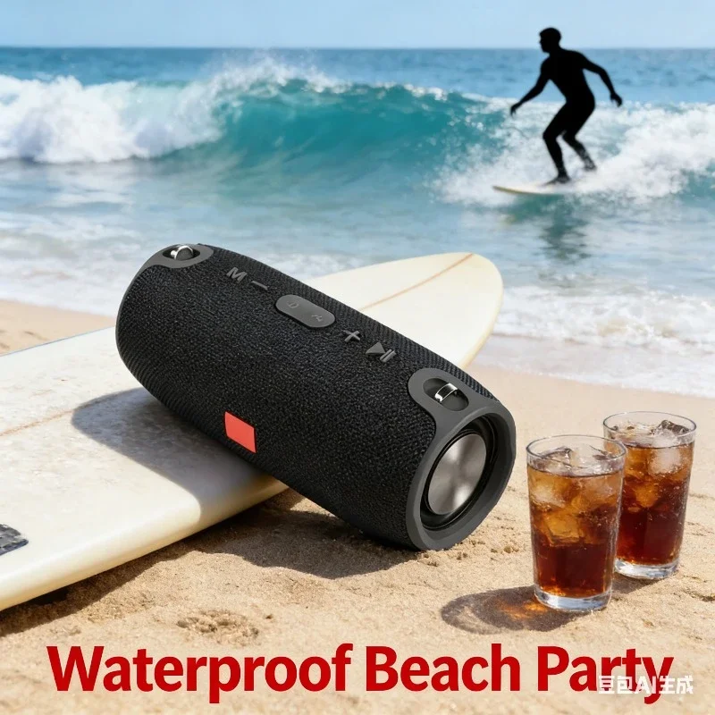 

40W Deep Bass TWS Bluetooth Speaker 3600mAh Rechargeable Waterproof Portable Subwoofer Boombox with BT AUX TF USB