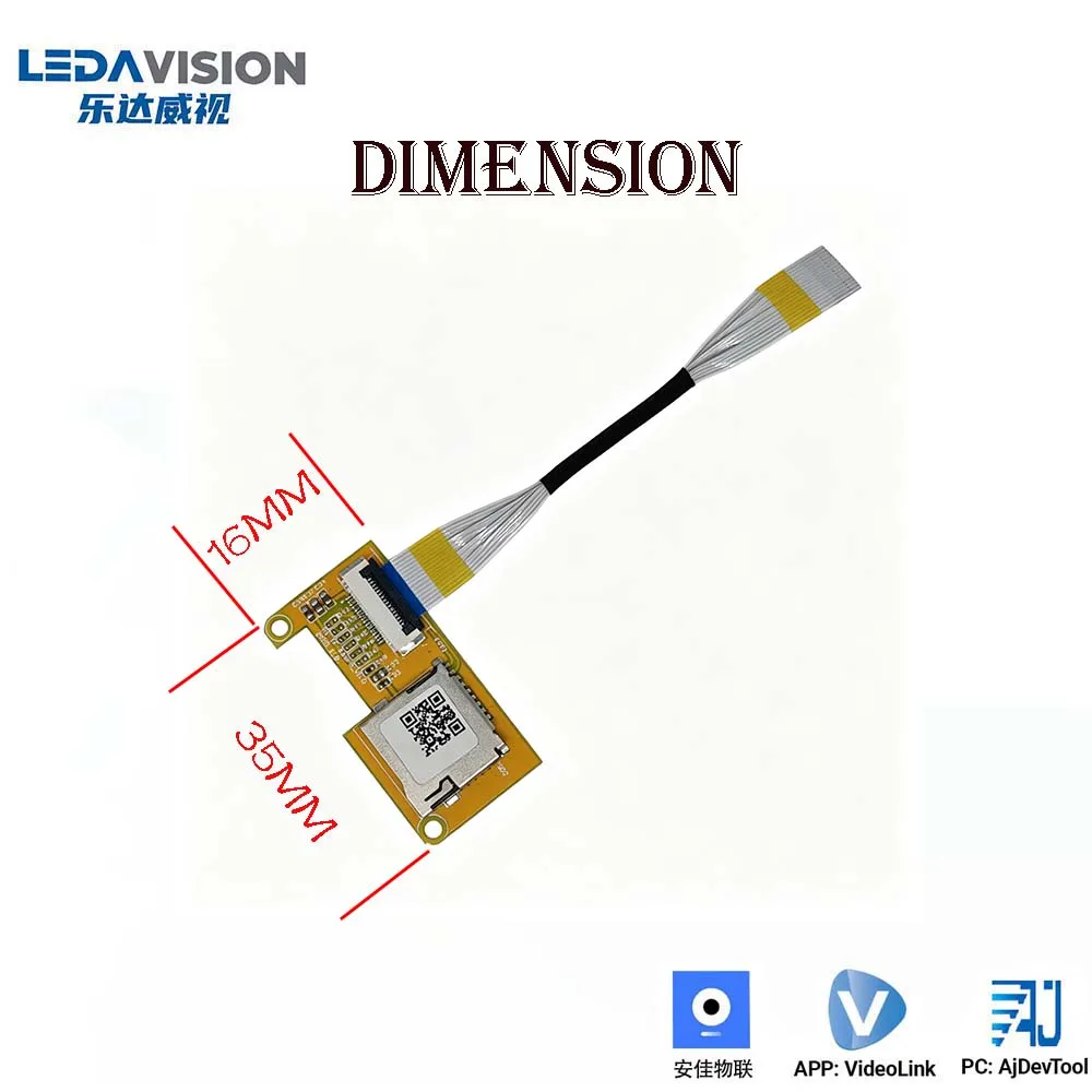 TF Slot Board for IP Camera TF Memory Shield Module TF Storage Expansion Board