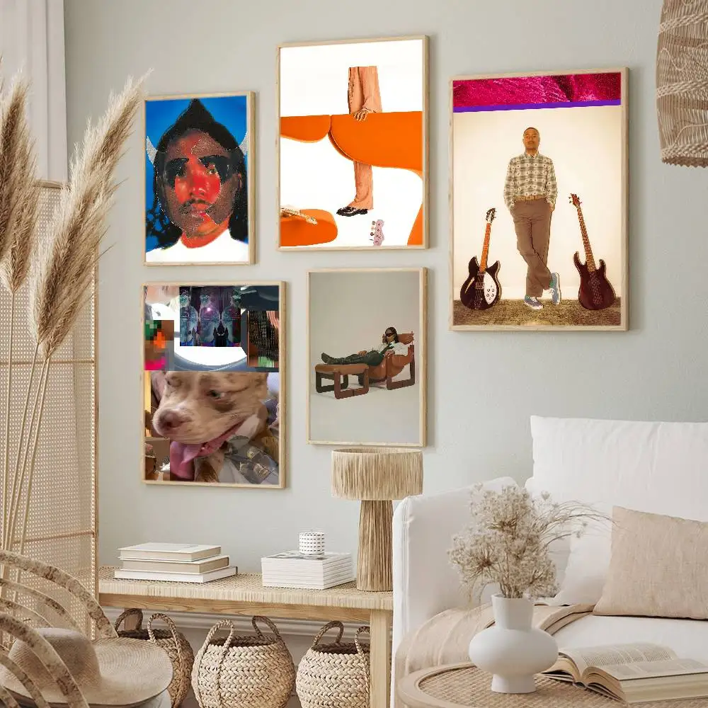 Singer Steve Lacy Poster Wall Print Suitable For Living Room Bedroom Bar Parlor Home Decoration