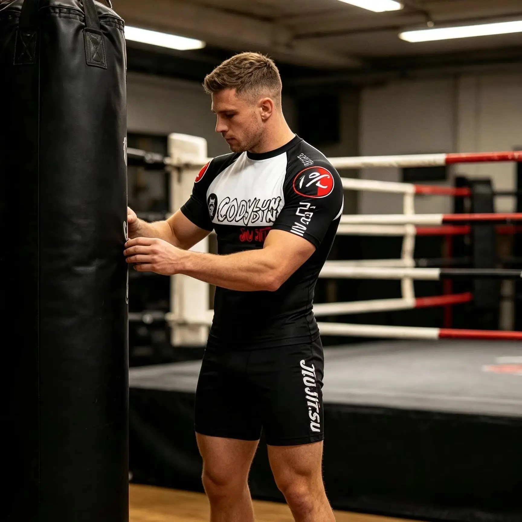 Customized Logo Men's BJJ Kimono Taekwondo Fighting Gym Sportswear Cody Lundin High Qulitay Martial Arts Taekwondo Uniform view 2