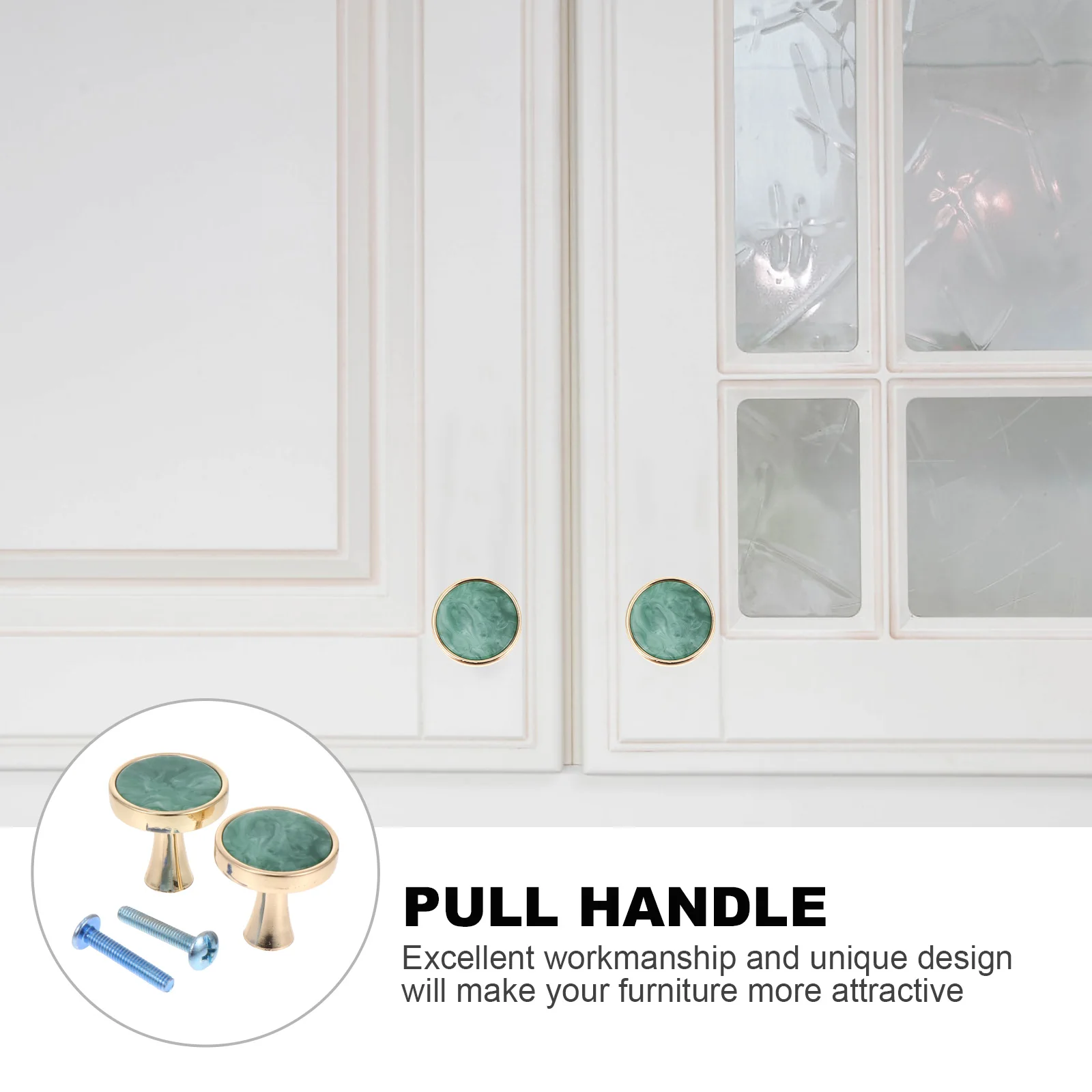 

Matte Single Hole Small Handle European Style Pull Knobs Wardrobe Door Pulls Drawer
