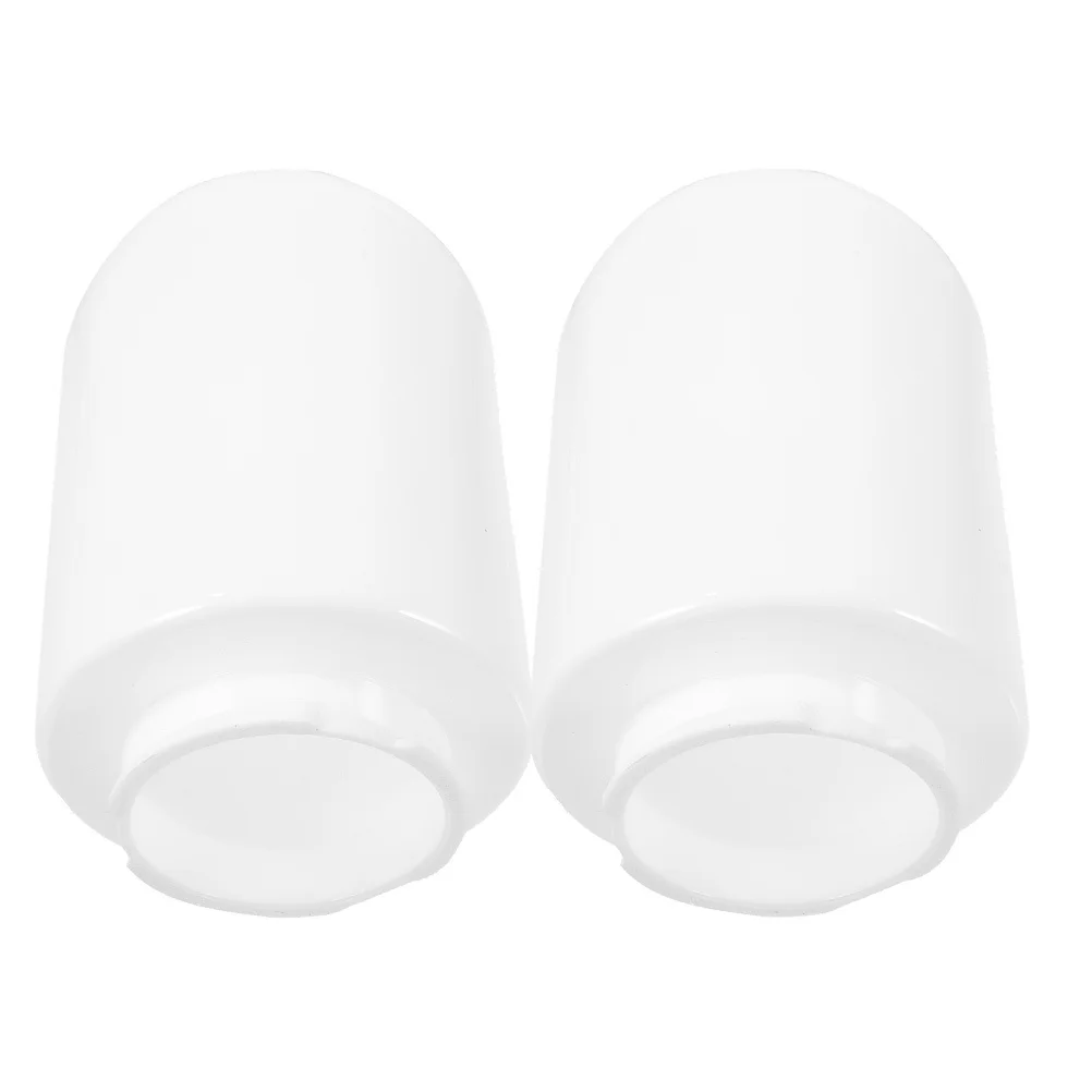 

2 шт. чехлы для уличных ламп, замена внутреннего освещения, цилиндрический пластиковый абажур, прочный дизайн для сада, патио, крыльца