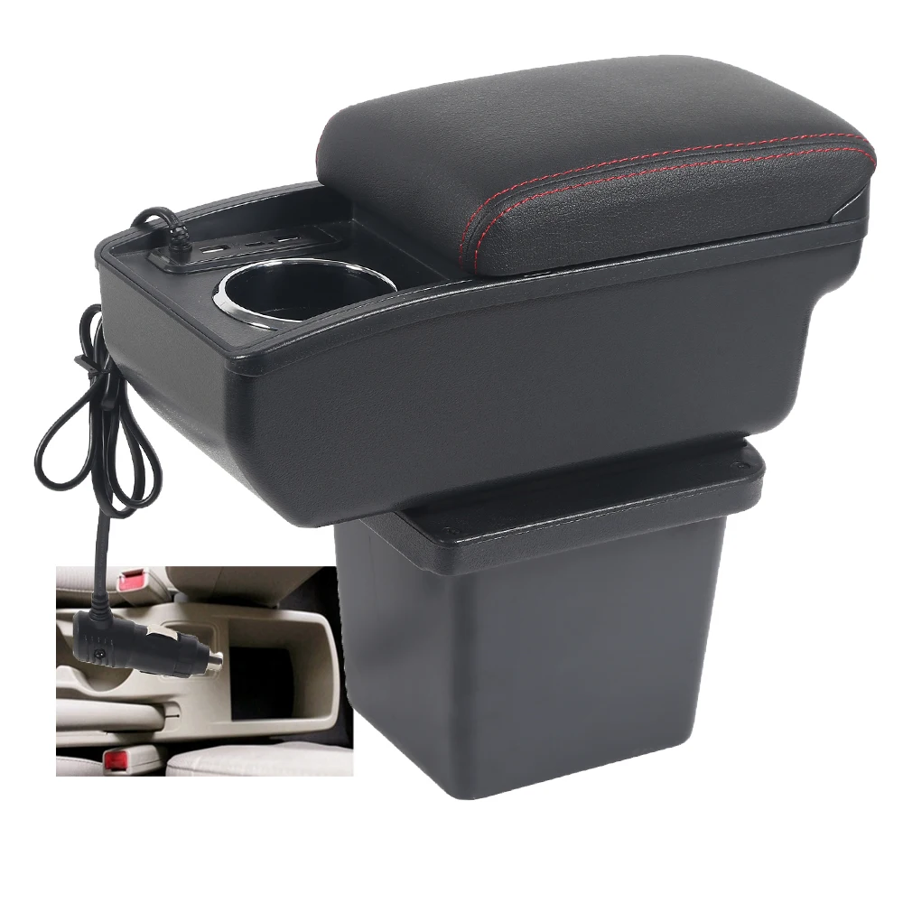 Car Elantra Touring I30 I30cw Armrest Box Elbow Support Central Content Store Case Console Storage