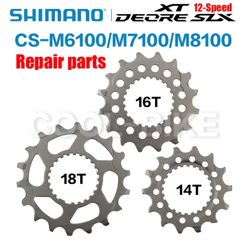 Imagen 2 del producto SHIMANO DEORE SLX XT XTR rueda dentada 14T 16T 18T para CS M6100 M7100 M8100 M9100 M9101 bicicleta MTB piezas originales