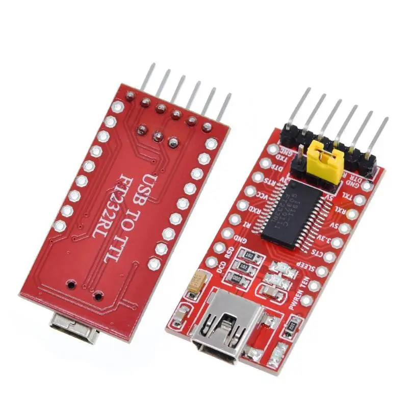 1Pc USB TO TTL Mini / Type-C FT232RL FT232 FTDI USB 3.3V 5.5V To TTL Serial Adapter Module For Arduino FT232 Pro Mini Port