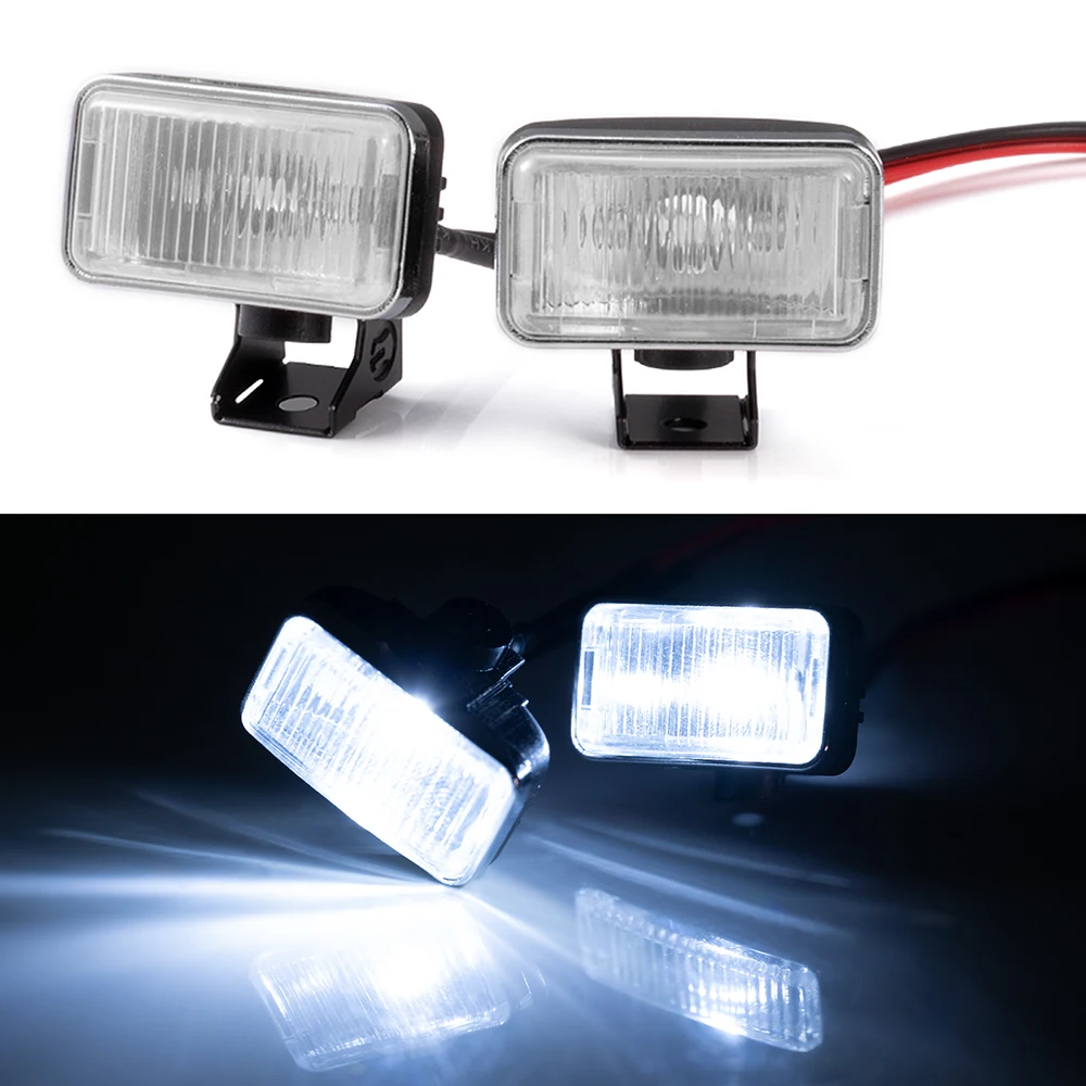AXSPEED 1Set LED Lichter Scheinwerfer Scheinwerfer für TRX-4 TRX-6 Axial SCX10 90046 Wraith 1/10 RC Auto Dekoration Teile Zubehör