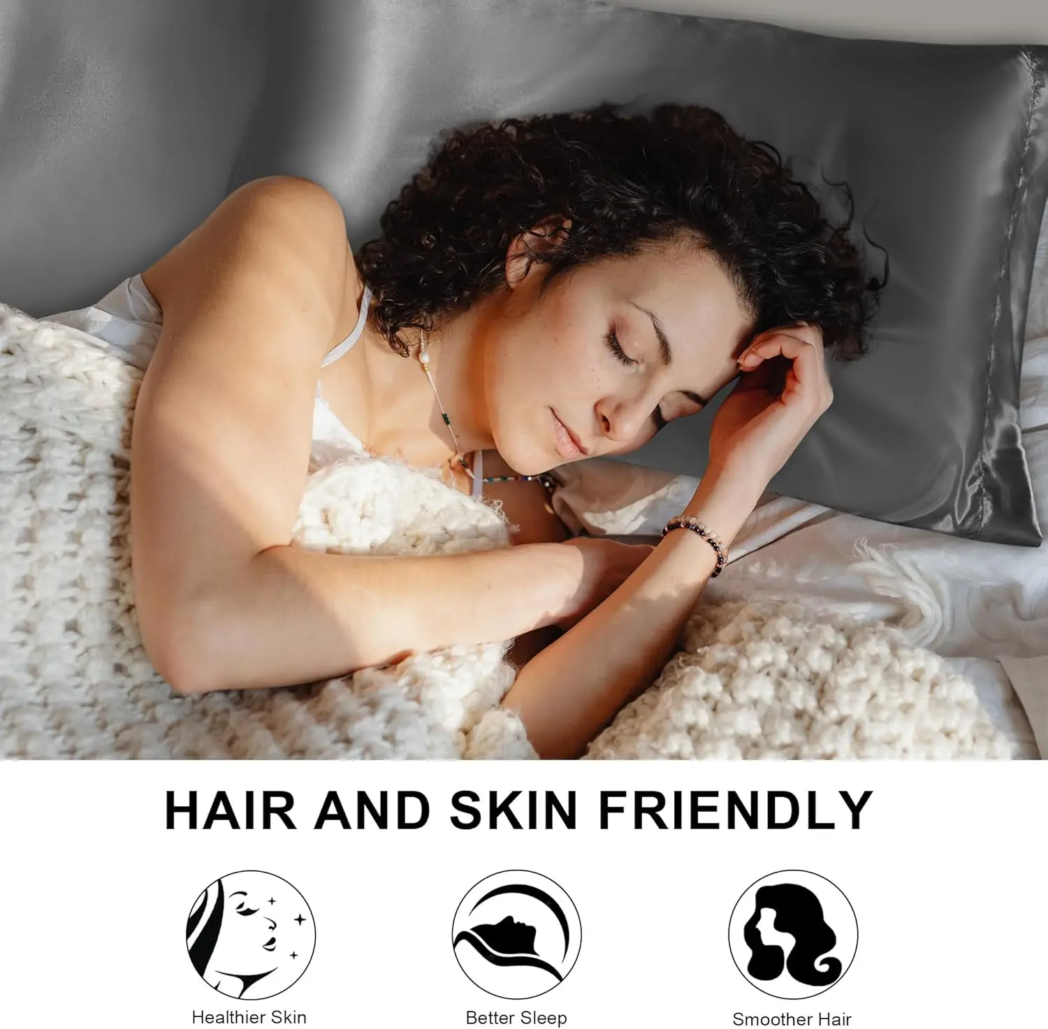 2Piece Natural Mulberry Silk Pillow Case Real Silk Protect Hair Skin Pillowcase Any Size Customized Bedding Pillow Cases Cover