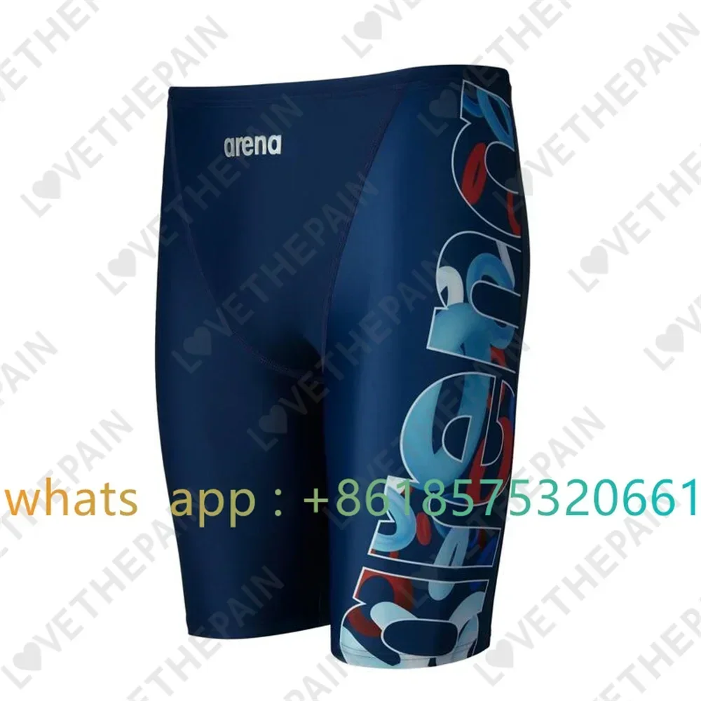 Men Swimwear Shorts Training Swim Trunks new Summer Beach Tight Quick Dry Swimming Jammer Running Sports Surfing Swimsuit Pants - view 3