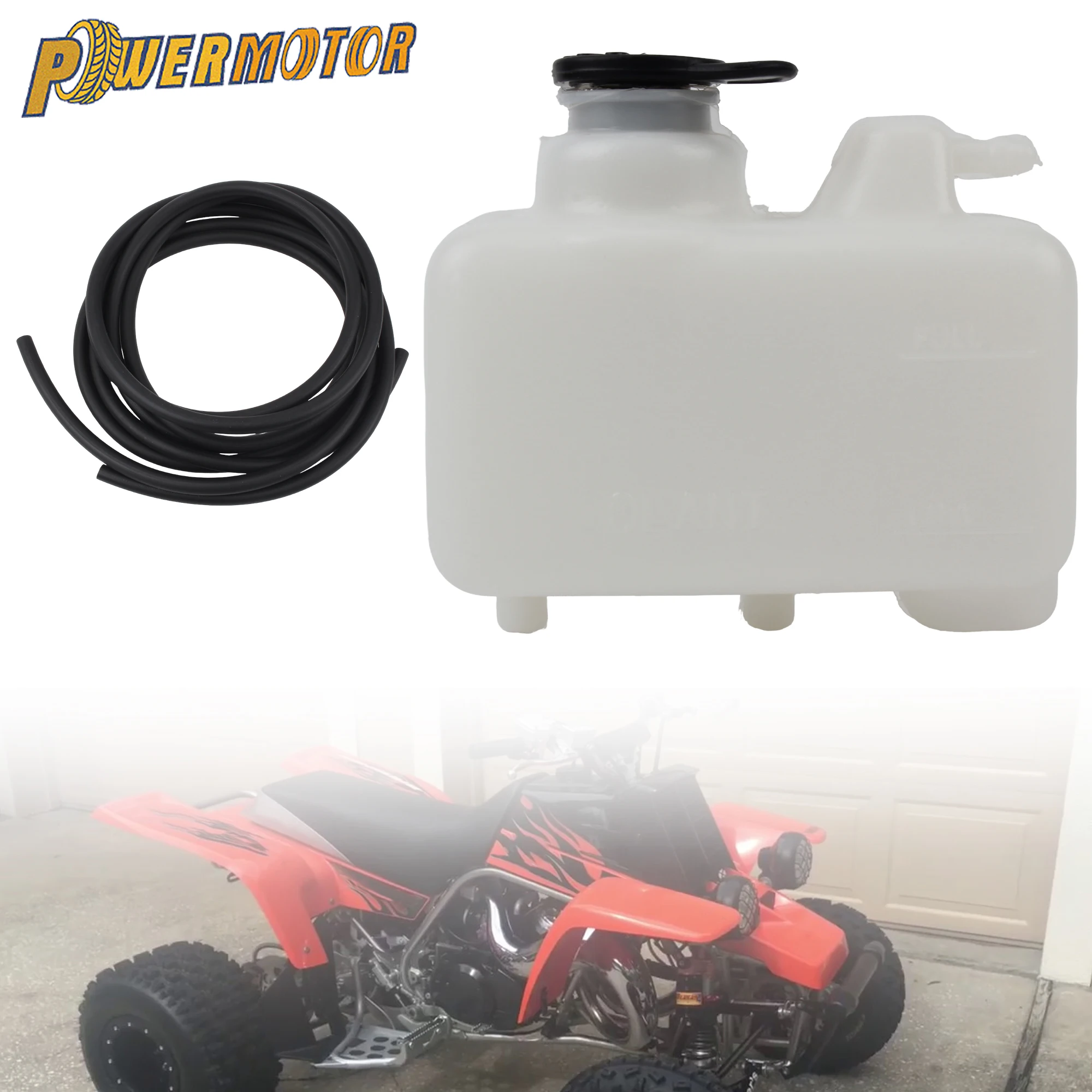 

ATV DirtBike Radiator Tank Water Tank Coolant Bottle Overflow Reservoir Tank For YAMAHA BANSHEE 1987 to 2006 Motorcycle Modified