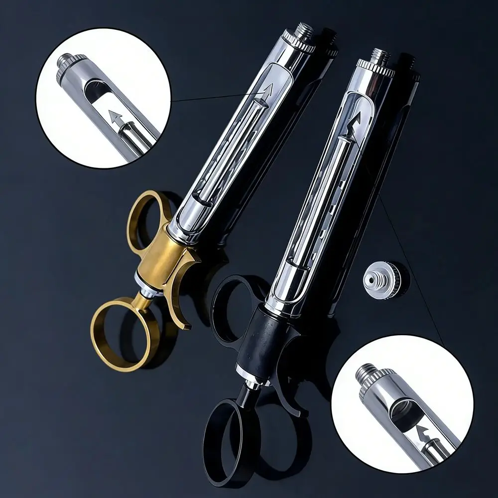 

1.8mL Stainless Steel Dental Injector Syringe with Aspiration for Oral Surgery Root Canal and Anesthesia