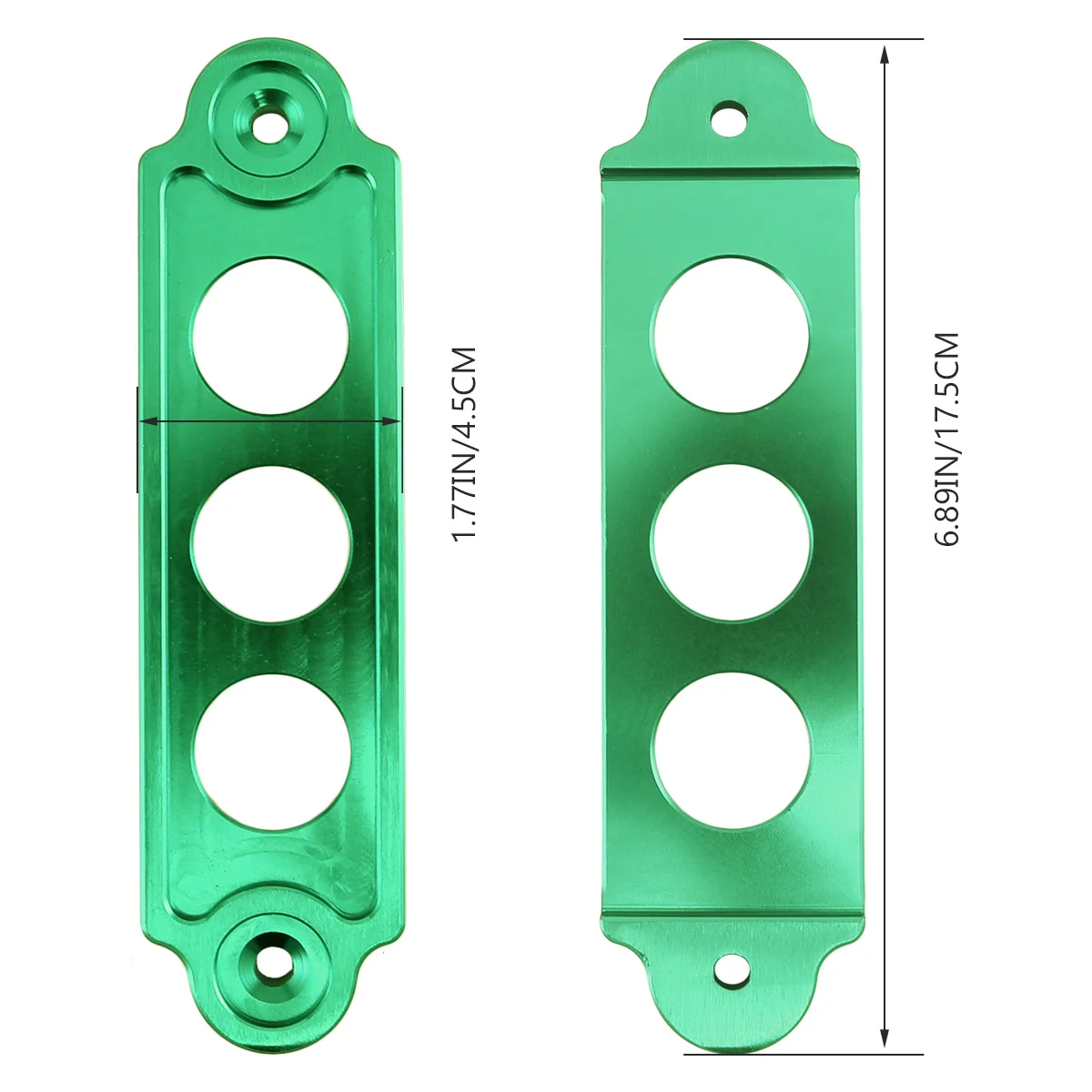 

1Pcs Aluminum Alloy Fixing Rack Durable Car Racing Tie Down Bracket Holder Car Modified Clip Green