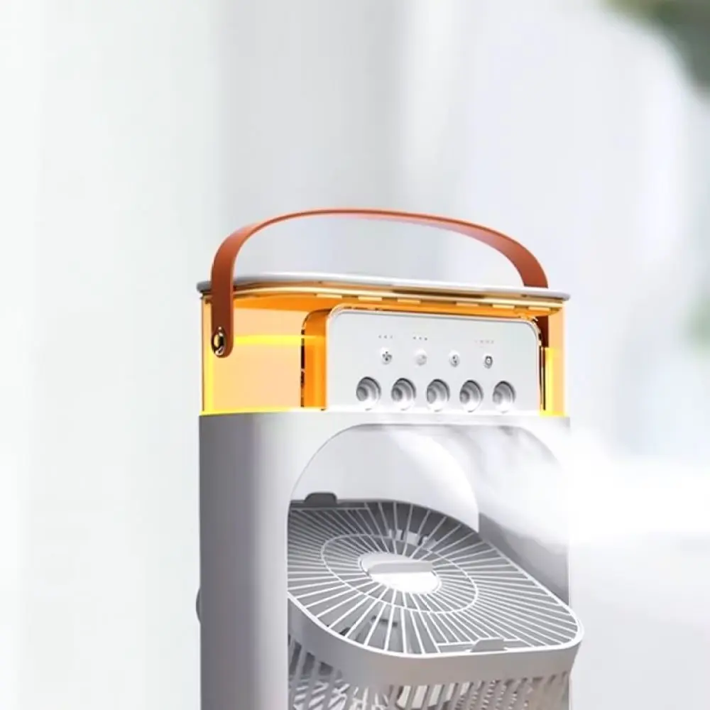 5 Spray Hole Mist Fan Portable Desktop Air Humidifier USB Cooling Cooler For Office Home Bedroom Quiet Air Conditioner