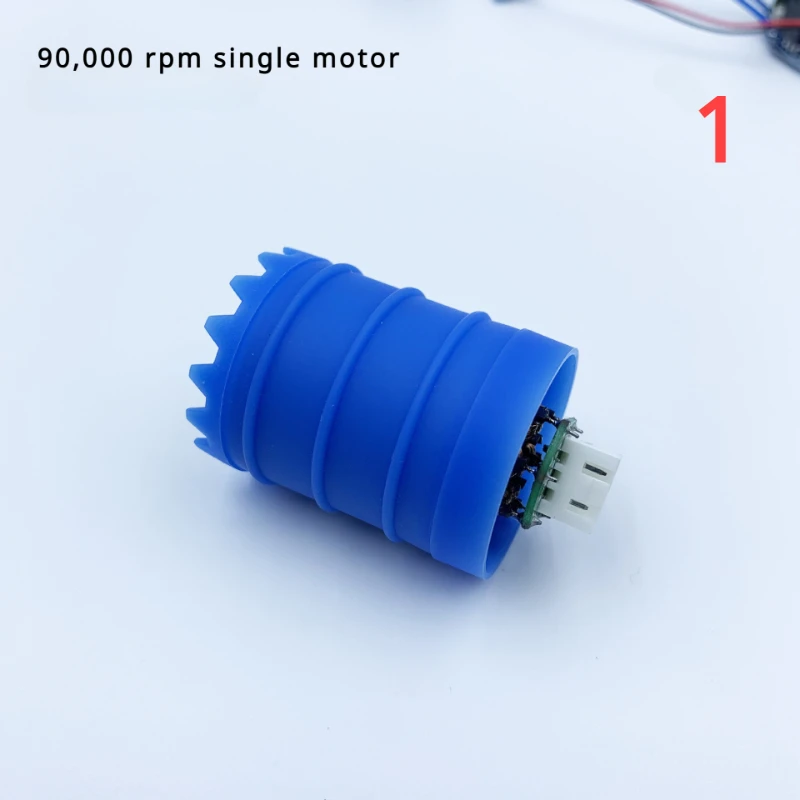 High speed, low voltage, 110,000 rpm violent fan motor, bladeless hair dryer, 12V DC high-speed brushless motor