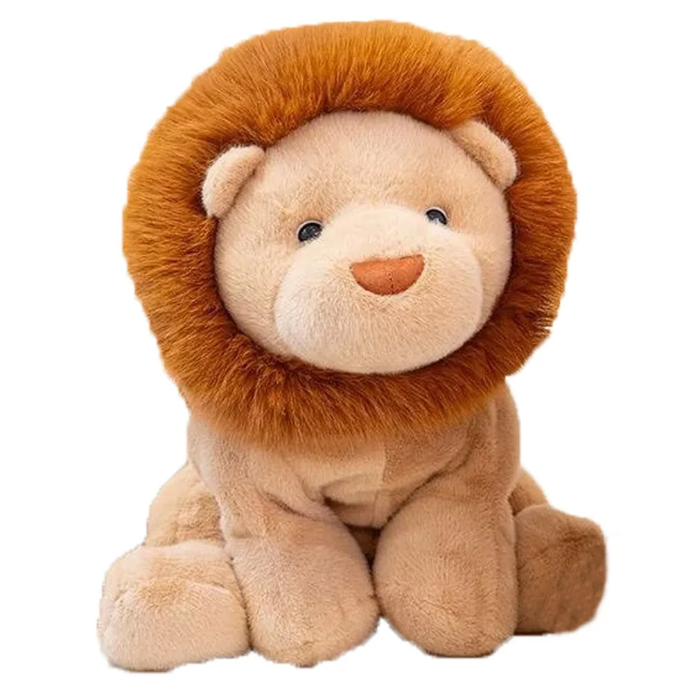 

Новая мягкая плюшевая игрушка-подушка в виде льва, 15,8 дюймов, для эмоциональной поддержки, милый плюшевый медведь-подушка