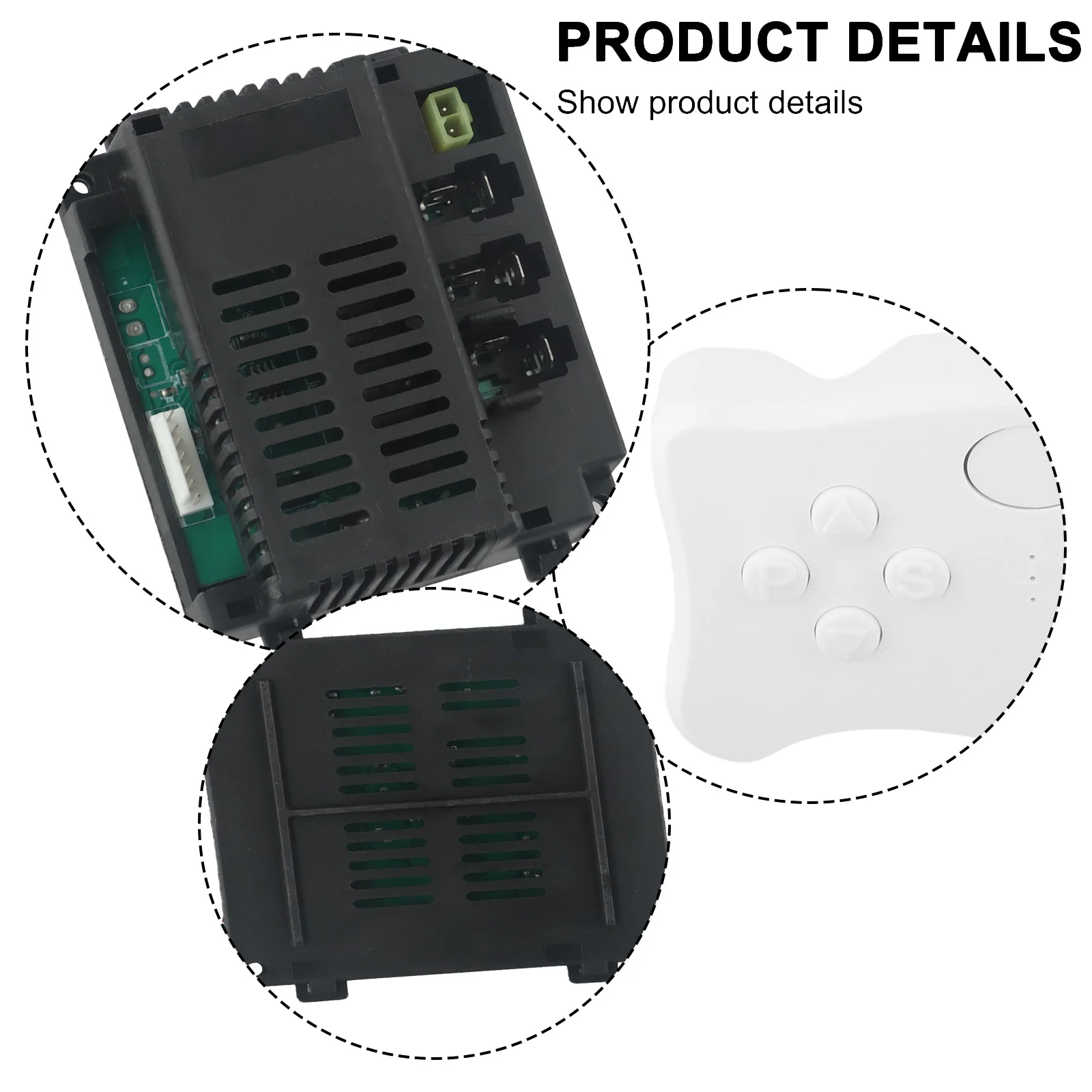 طقم جهاز التحكم عن بعد وجهاز الاستقبال 2 4G لألعاب WEELYE RX41 مما يقدم مطابقة سهلة التردد وأداء موثوق