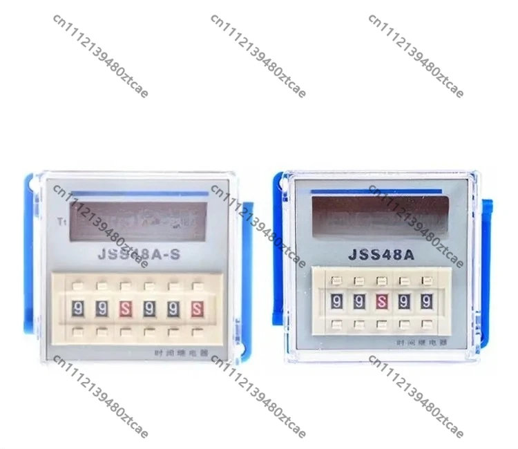 8Pin Power On Delay Digital Time Relay Timer with Pause Reset Function Industrial Electric Timing Control Switch Accessories