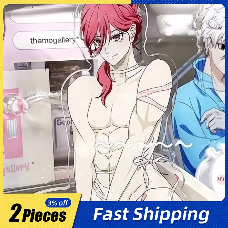 

10cm/3.93in BlueLock Standing Plates Creativity Acrylic Anime Peripherals Cartoon Figures Collectible Crafts Gift Ornaments Toys