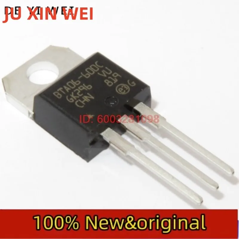 10PCS/BTA06-600CRG BTA06-600C TO220 Original Genuine Goods in Stock