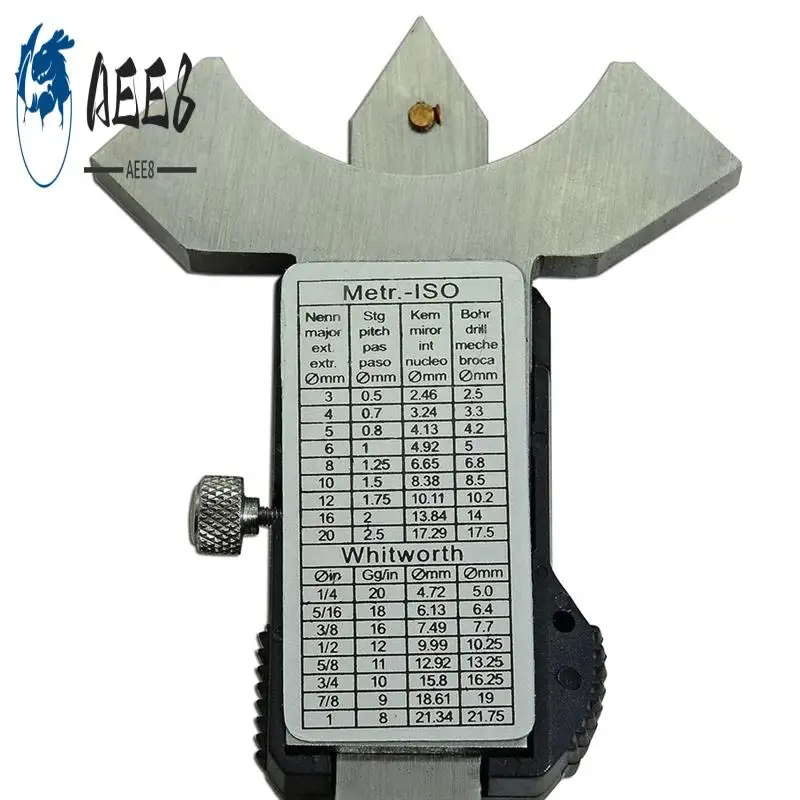 

AEE8-Digital Readout Welding Meter, Welding Test Ruler 4 Angle Display: 60°, 70°, 80°, 90° Reading Inches, Metric, Inches