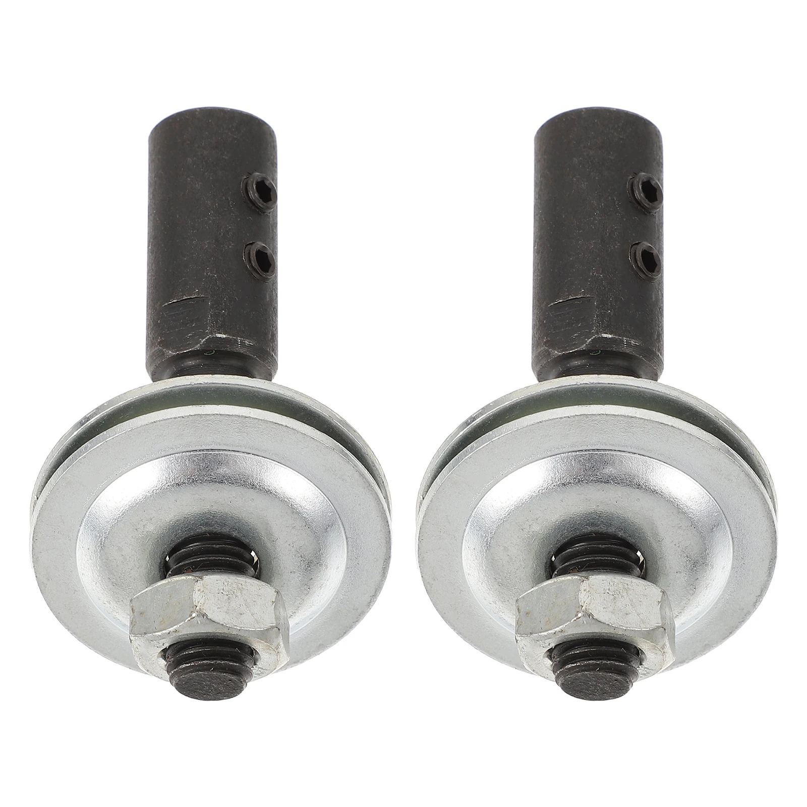 

2 Sets Connecting Rod Grinding Wheel Metal Spindle Machine Shaft Hard Alloy Iron Adapter Polishing Rust Prevention Easy