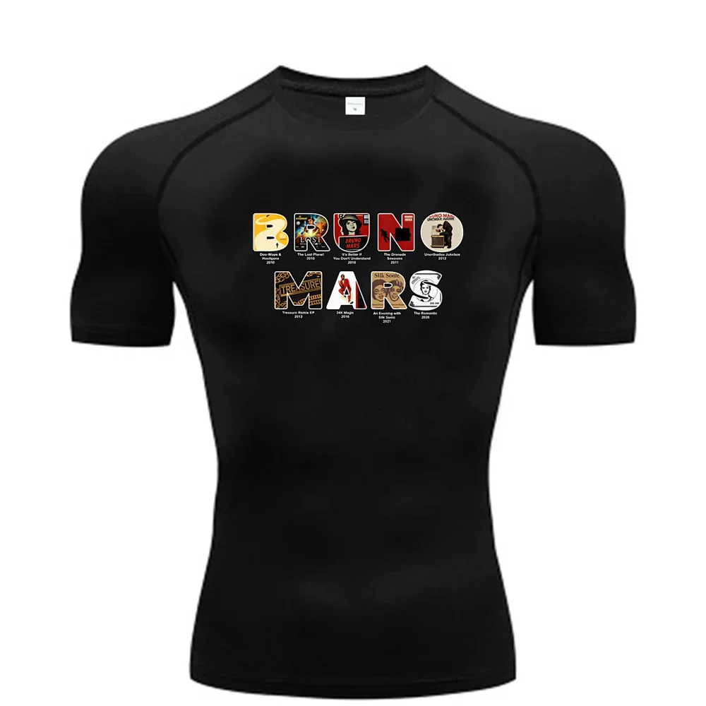 Bruno Mars t shirt Tracksuit Quick-Dry cheap jojifuku streetwear graphic baddie dollette Psychedelic funny streetwear cutecore