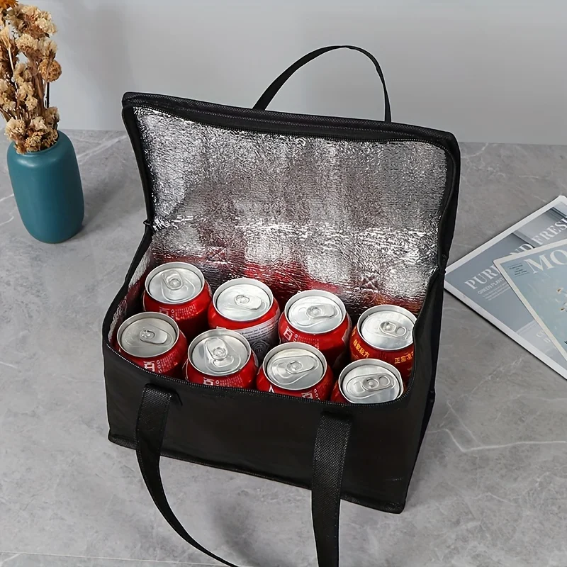Insulated Bag for Carrying 8 Bottles of Cola, Perfect for Keeping Fresh And Cold During Outdoor Picnics And Travel
