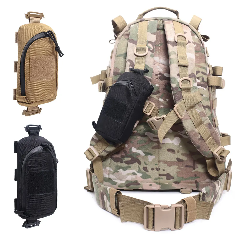 Mochila táctica MOLLE EDC con bolsillo colgante móvil en el pecho - imagen 5