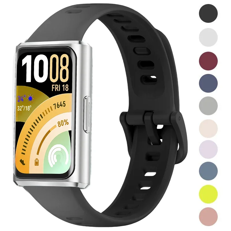 Original Strap For Huawei Band 11/11Pro SmartWatch Bracelet Watchband Silicone Correa For Huawei Band 11 pro NFC