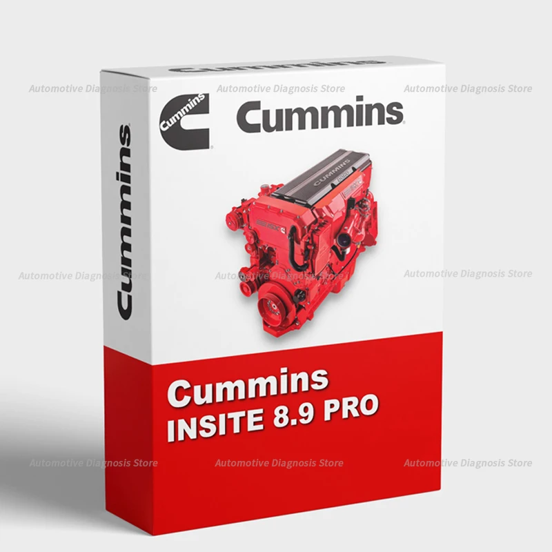 Neueste Cummin Insite 8.9 PRO + kostenlose Keygen Cummin 8.9 Motordiagnose-Software Fehlercode Motortests Anpassung Entfernen Sie ECM