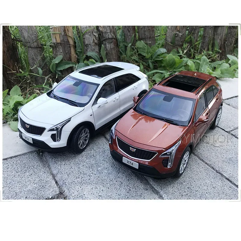 

1/18 For Cadillac XT4 SUV Diecast CAR MODEL TOYS Boys Girls Collection Ornaments White/Brown Metal,Plastic,Rubber