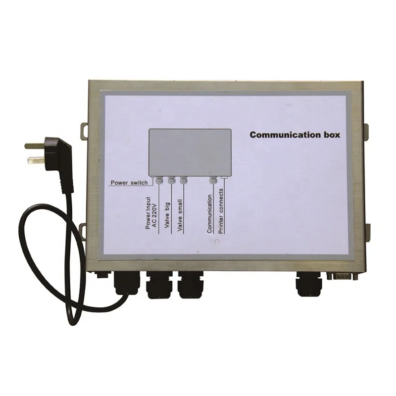 Flow meter electronic register counter with LCD display