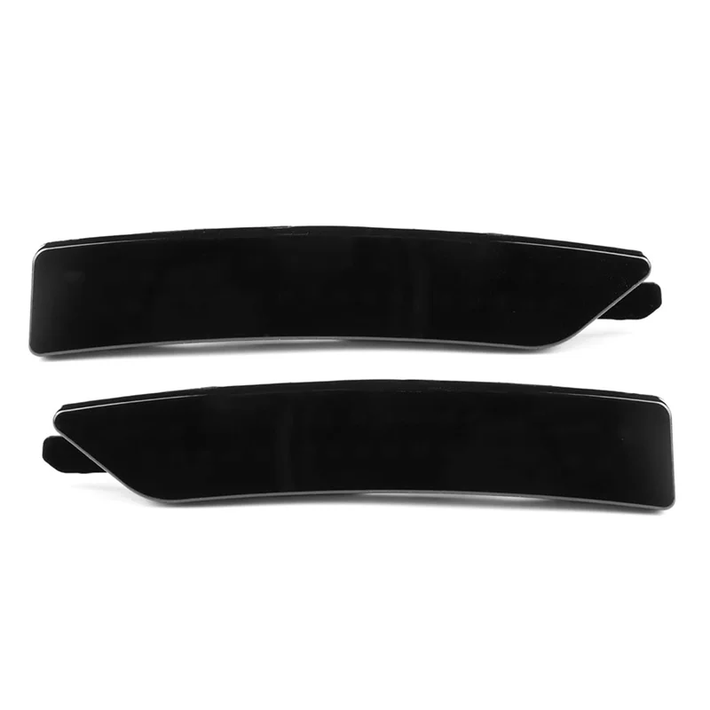 

For Ford Mustang 2024 2025 Accessories-Smoked Lens Fender Side Marker Reflectors Light Yellow