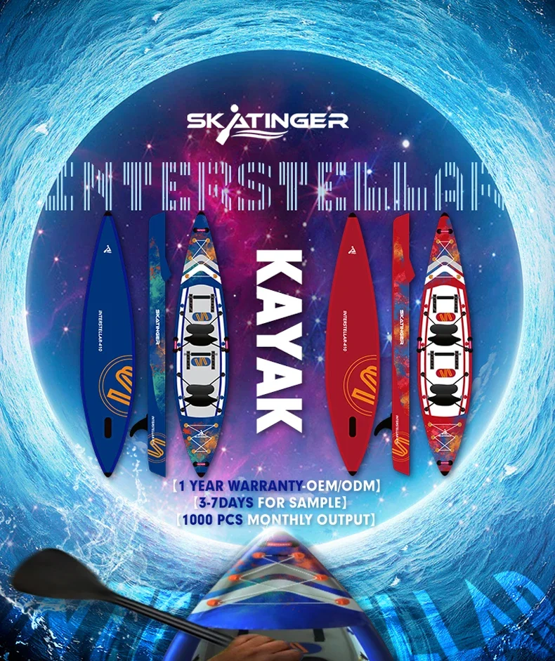 skatinger cheap china factory kayak dropstitch inflatable pvc inflatable kayaks two persons