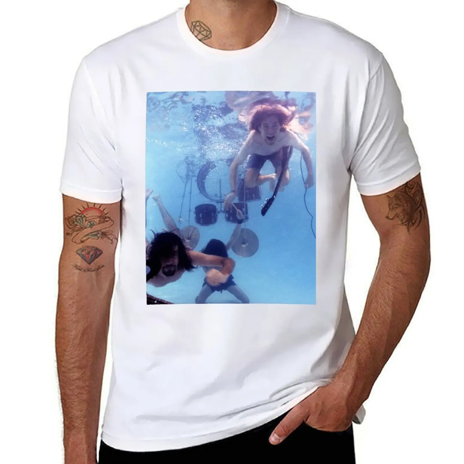 Music in the Water T-Shirt t shirt personalised t shirt custom print T-Shirt