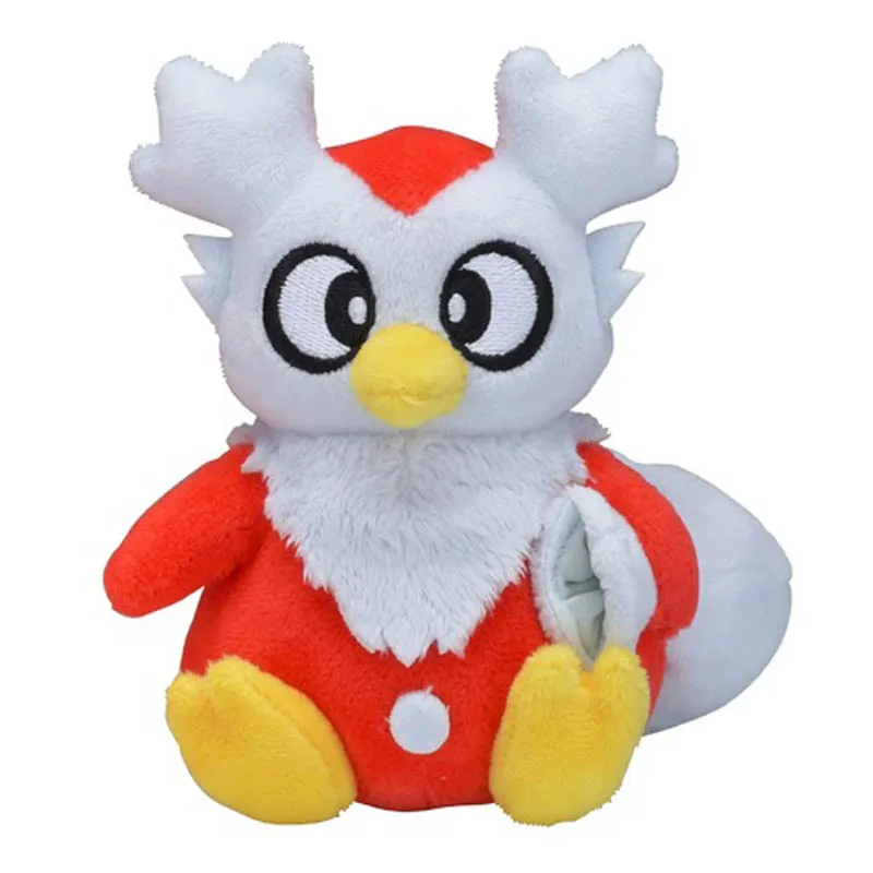 

Японский Pokemon Fit Delibird, тканевая этикетка высотой 13 см, плюшевая игрушка, детские милые мягкие подарки и подарки на день рождения, Рождество