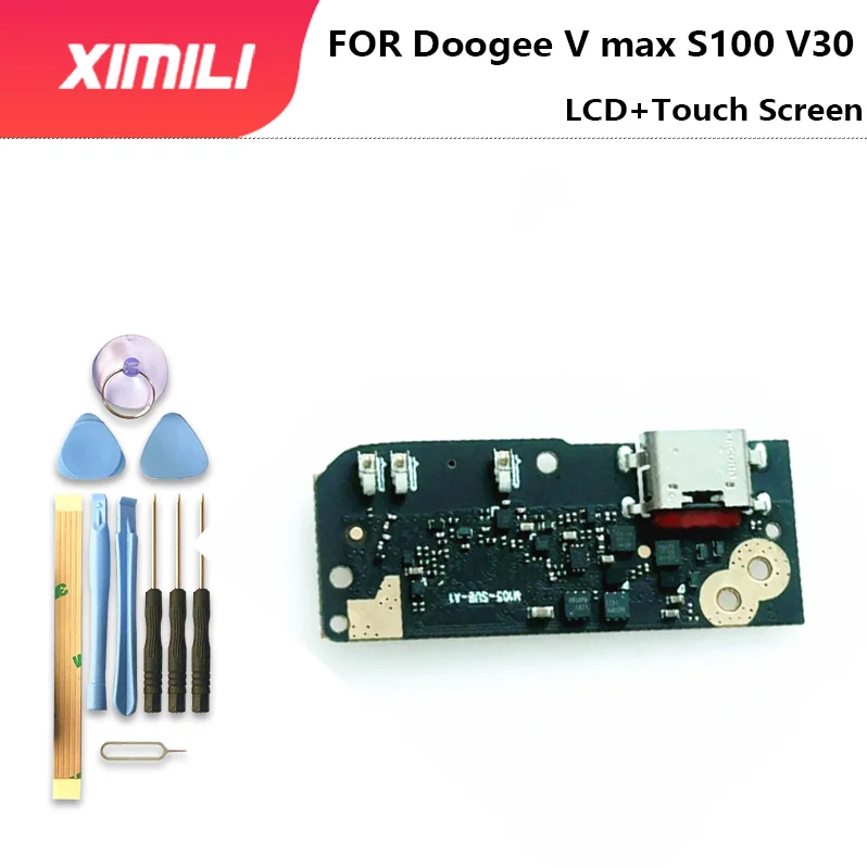 New Original DOOGEE S100 S110 S118 USB Board Base Charging Charge Port Board With Microphone For DOOGEE S100 Smart Phone