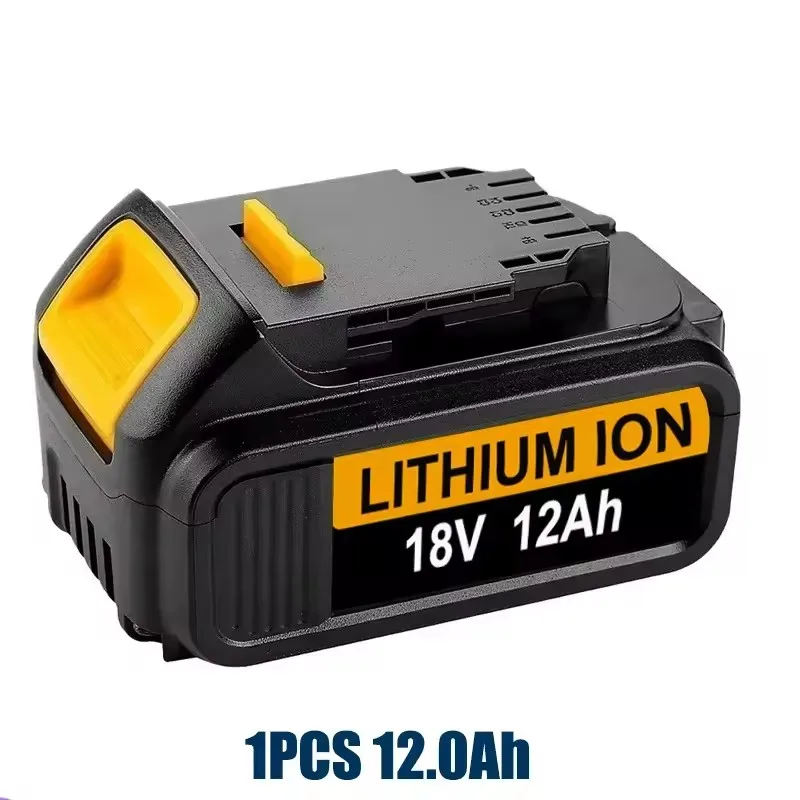 18V 12.0Ah MAX 18650 baterie náhrada za elektrické nářadí pro DeWalt DCG406 DCD887 DCF880 DCF860 DCF922 20V 6A 18V baterie s nabíječkou - náhled 6