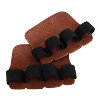 FourFinger Gym Hand Grip Pads Weightlifting Pullups Fitness Training Gloves Protect Hands Reduce Blisters Calluses Support