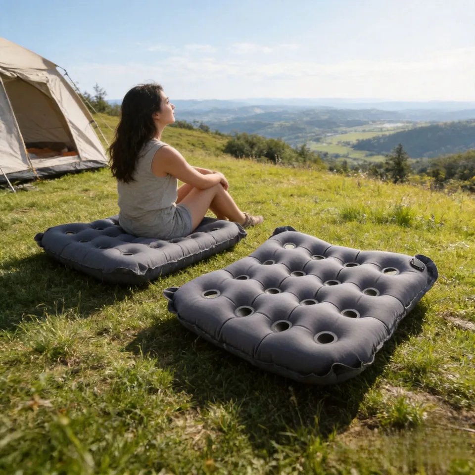 Seat Cushion, Portable Air Seat Chair Cushions For Pressure Relief Breathable Waffle Square Seat Pad For Home Car Wheelchairs