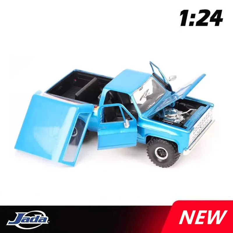 

1/24 1980 Blazer Alloy Pickup Car Model Diecast Metal Off-road Vehicles Car Truck Model High Simulation Collection Kids Toy Gift