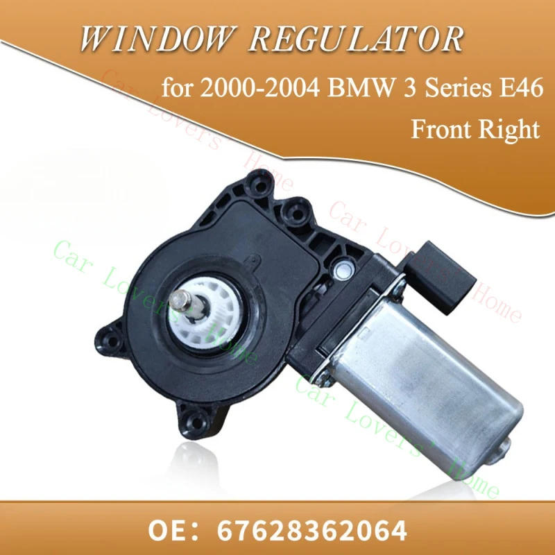 

A+ Front Right Driver Side Power Window Motor for 2000-2004 BMW 3 Series E46